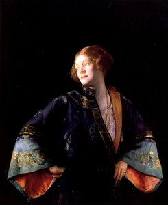 青い着物、1922